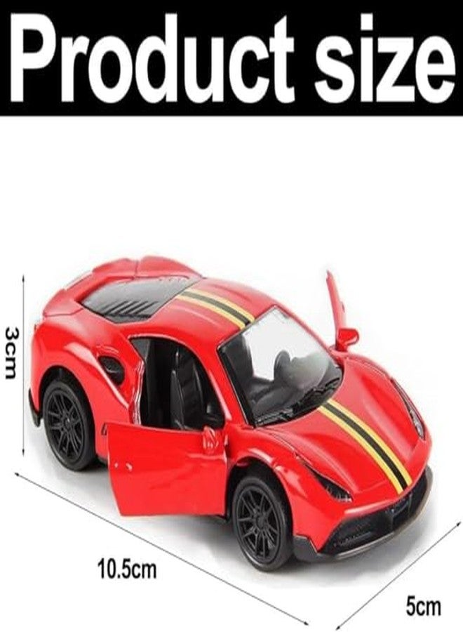 AUTO MT سيارة صغيرة حمراء من طراز AUTO MT، سيارة انزلاقية بقاعدة لاصقة ذاتية، لوحة عدادات معدنية تحمل الأحرف الأولى، نموذج سيارة صغير جذاب للزينة - Image 4